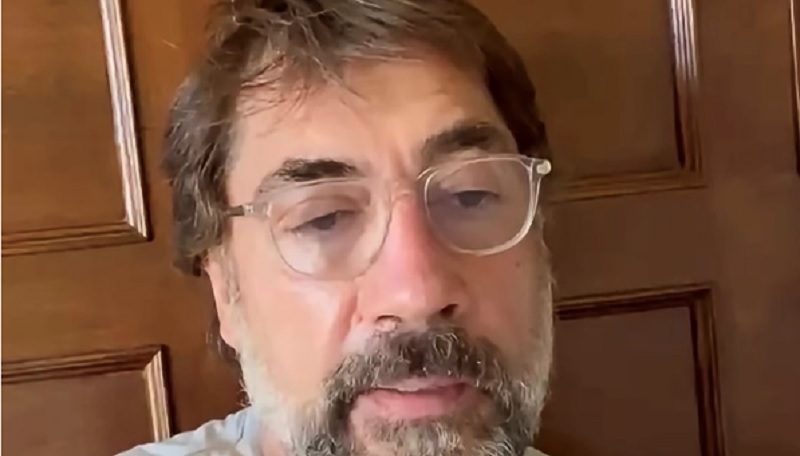 Bardem le echó la culpa a Milei y su apoyo a Israel por la campaña antiargentina