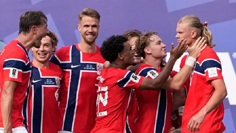 Afuera Brasil, eliminado por el Noruega de Haaland