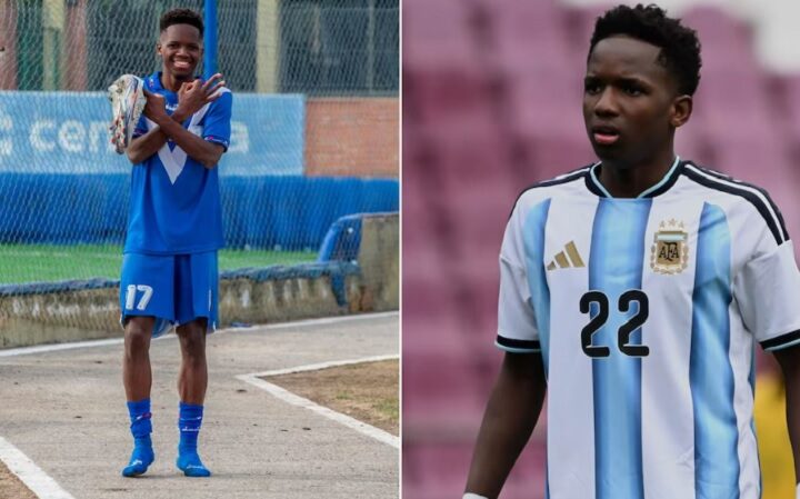 La historia de Kiki Ramos, el destacado delantero de 17 años que debutó en las juveniles de la selección argentina