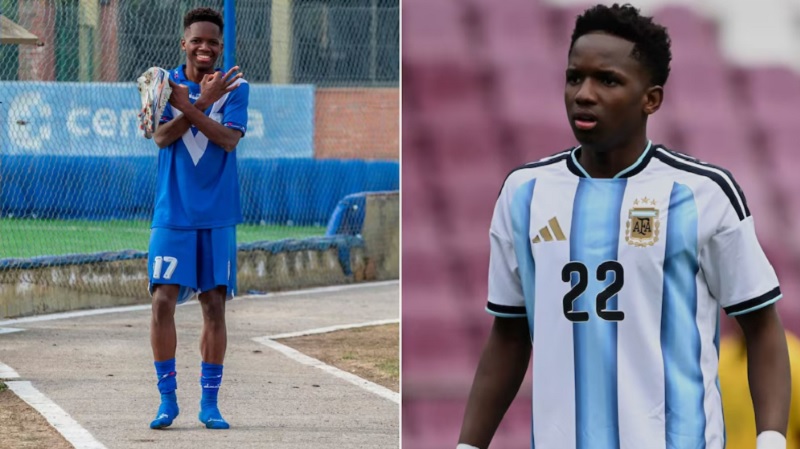 La historia de Kiki Ramos, el destacado delantero de 17 años que debutó en las juveniles de la selección argentina