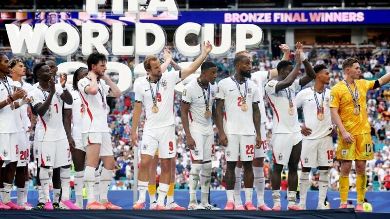 Partidazo, Inglaterra venció ¡6-4! a Francia y se quedó con el tercer puesto del Mundial