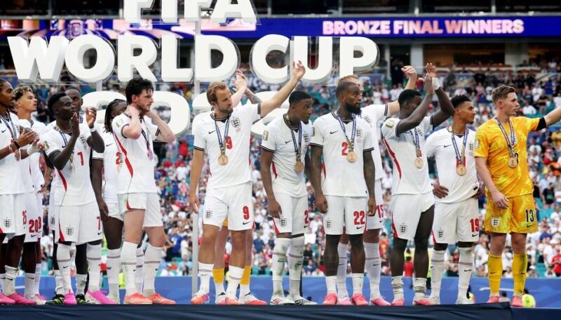 Partidazo, Inglaterra venció ¡6-4! a Francia y se quedó con el tercer puesto del Mundial