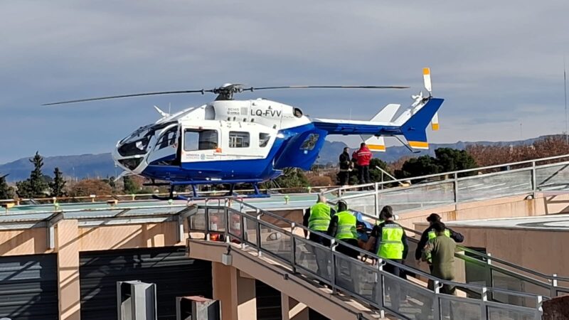 Hospital Schestakow: nuevo operativo sanitario pediátrico con traslado aéreo