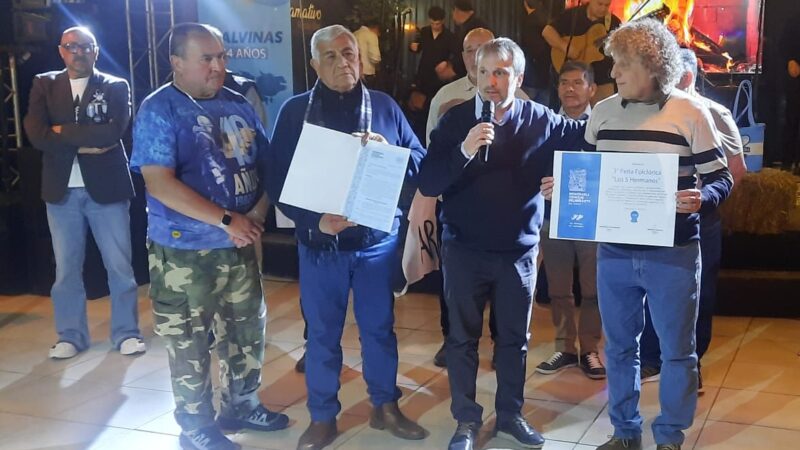 El HCD distinguió a CEVEMA durante la Peña que se realizó en el salón Los 5 Hermanos