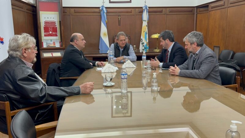 Paso Las Leñas: el intendente Omar Félix recibió al Cónsul de Chile en Mendoza