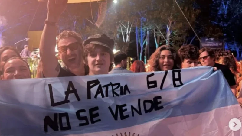 Emilia Mernes, Dillom y La Faraona se suman a la ola de los jóvenes contra la ley de tierras de Milei