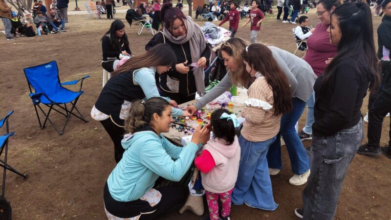 Monte Comán vivió una gran jornada llena de risas, juegos y diversión