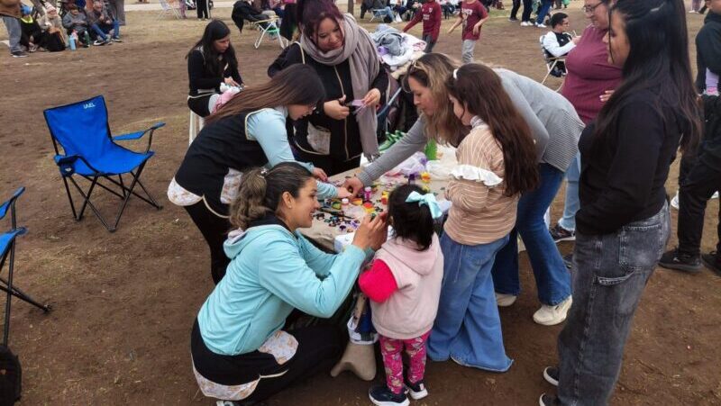 Monte Comán vivió una gran jornada llena de risas, juegos y diversión