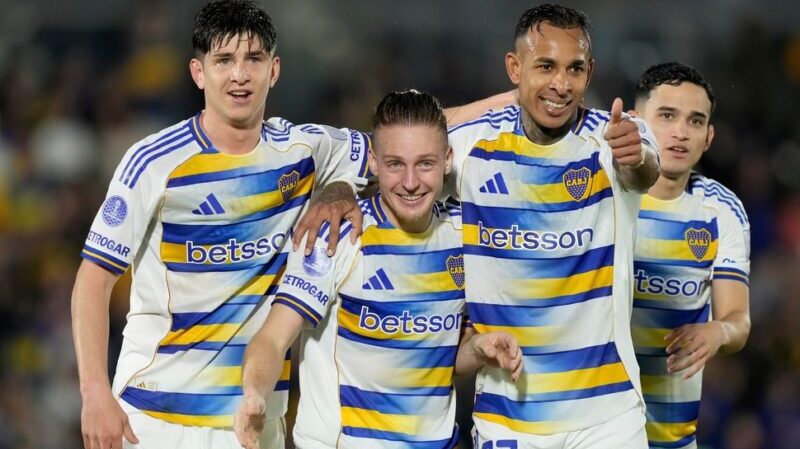 Boca aplastó a Recoleta y está en los cuartos de final de la Copa Sudamericana