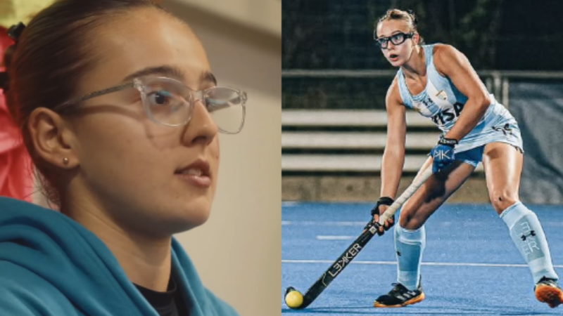 Milagros Alastra, la mendocina campeona del mundo con Las Leonas