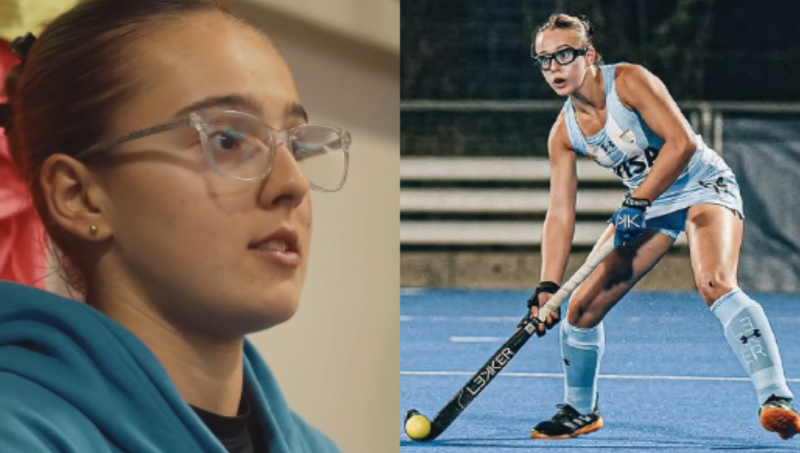 Milagros Alastra, la mendocina campeona del mundo con Las Leonas