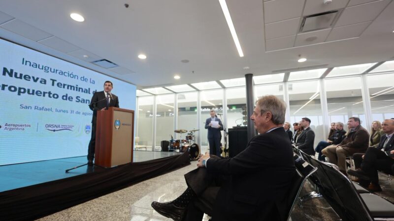 Félix y la ampliación del aeropuerto: «Hace años gestionamos las obras y vamos a seguir trabajando para que sea internacional»