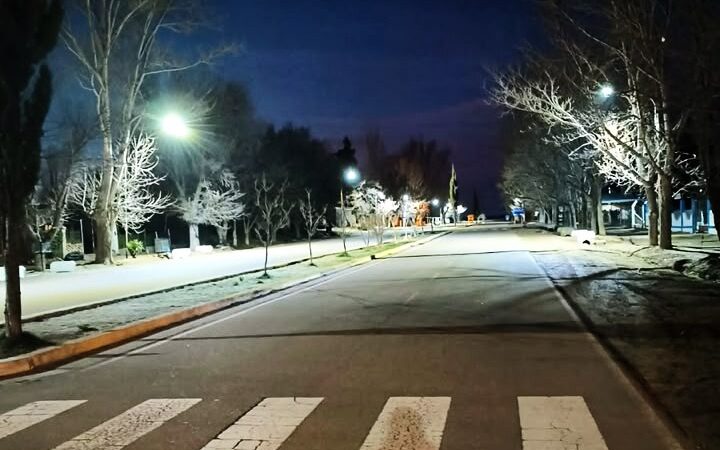 El Nihuil sigue sumando luces Led