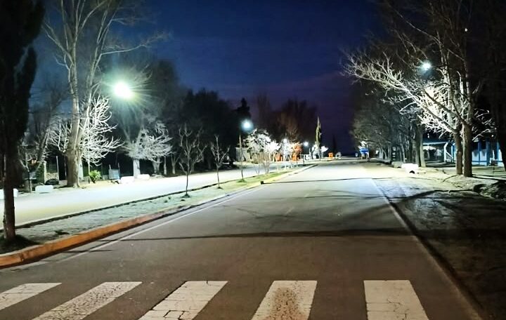 El Nihuil sigue sumando luces Led