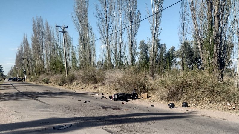 Motociclista fracturada luego de un choque, el otro implicado estaba alcoholizado