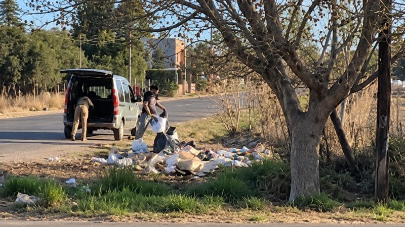 Más denuncias y multas a personas que arrojan basura en la vía pública