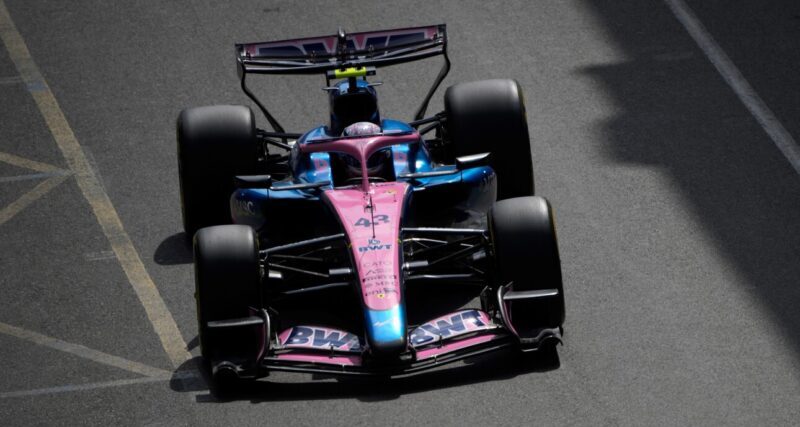 Colapinto clasificó a la Q3, pero se le fue el auto y largará 10° el GP de Azerbaiyán