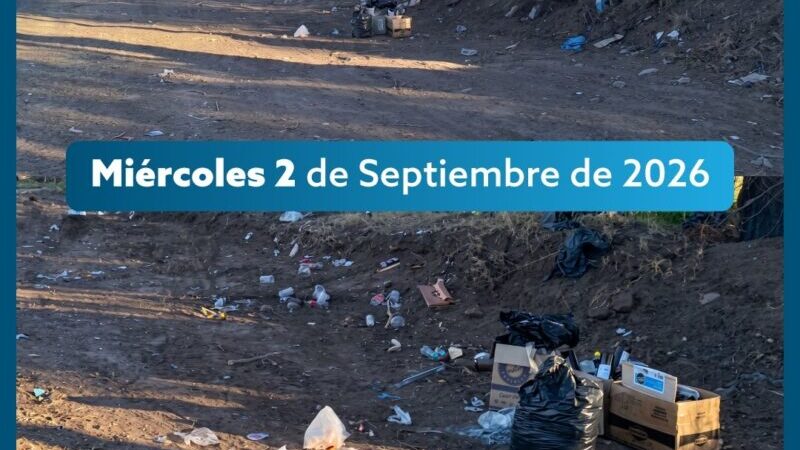Tras el operativo de limpieza, en solo 24 horas volvieron a tirar basura