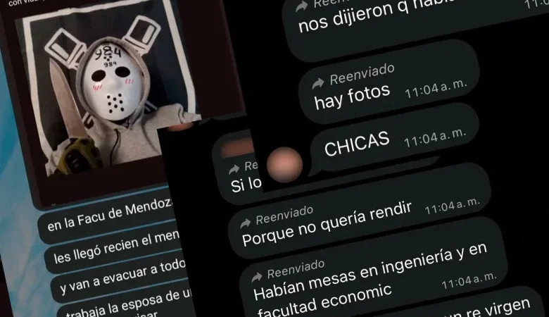“Vamos a arrasar con todas las lacras”: los chats que alarmaron a la Universidad de Mendoza