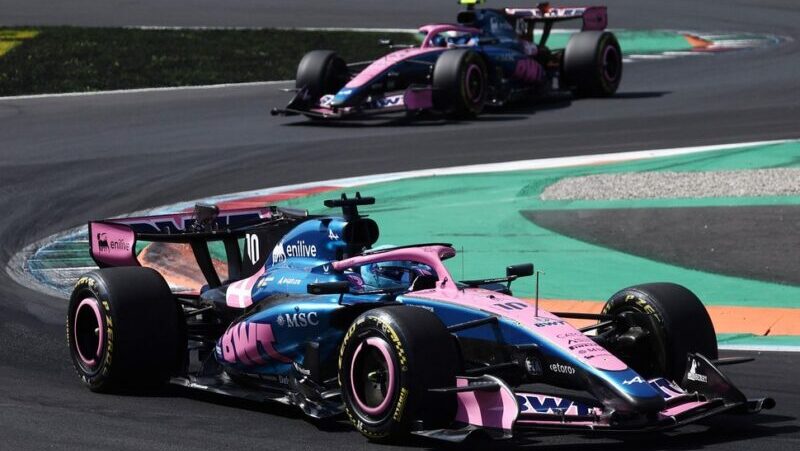 ¡Tremendo Alpine! Gasly se quedó con la pole en Monza y Colapinto largará 7°
