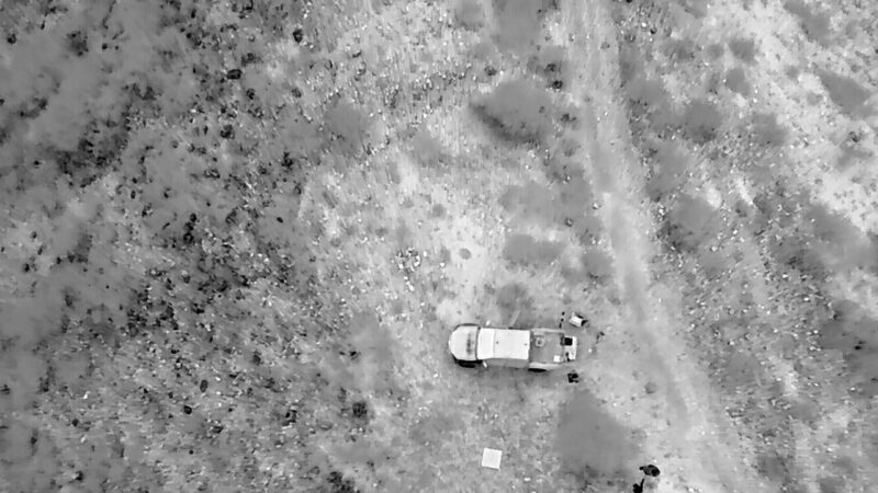 Los drones de la Policía de Mendoza localizaron a dos mujeres perdidas en Los Reyunos
