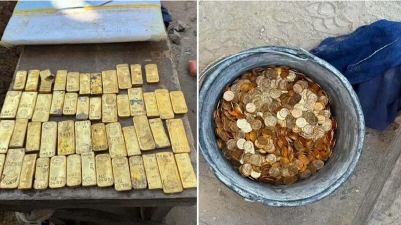 Bélgica: dos obreros derribaron una pared y encontraron un tesoro oculto de 9 millones de euros