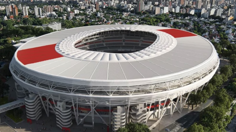 River Plate presentó ante jueces y fiscales el proyecto para ampliar y techar el Monumental