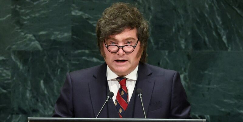 Javier Milei reclamó al Reino Unido por Malvinas y calificó de organismo “inútil” a las Naciones Unidas