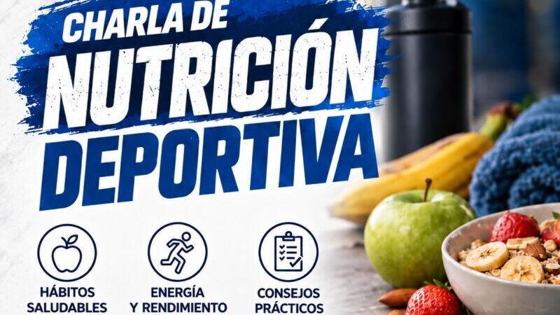 Nutrición deportiva: el municipio y la Universidad Maza inician un ciclo de charlas para jóvenes deportistas