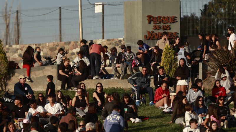 A Parque lleno se vivió el Día de la Primavera con una intensa actividad