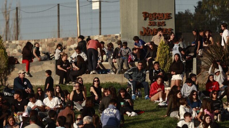 A Parque lleno se vivió el Día de la Primavera con una intensa actividad