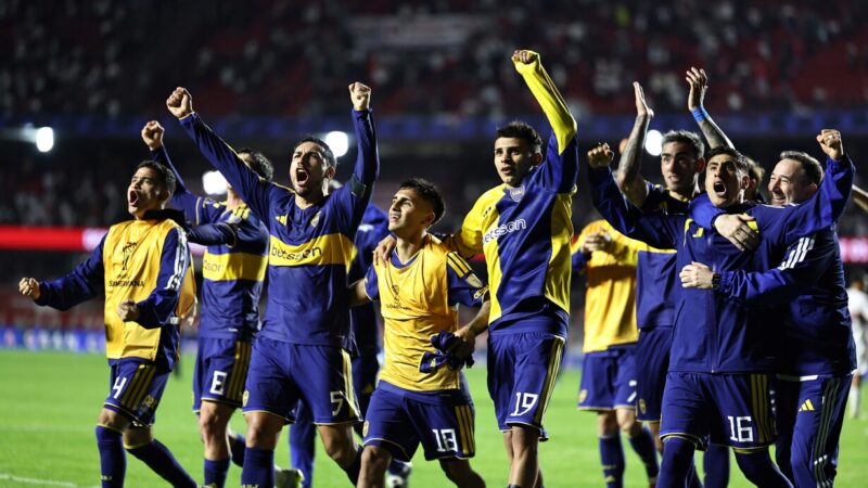 Boca empate y pase a las semis de la Sudamericana en Brasil