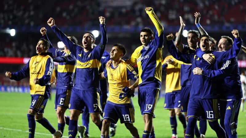 Boca empate y pase a las semis de la Sudamericana en Brasil