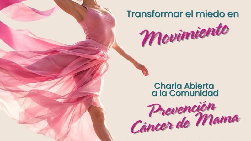 Octubre Rosa en el Schestakow: una charla abierta para transformar el miedo en movimiento