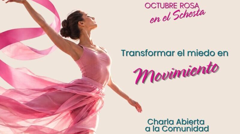 Octubre Rosa en el Schestakow: una charla abierta para transformar el miedo en movimiento