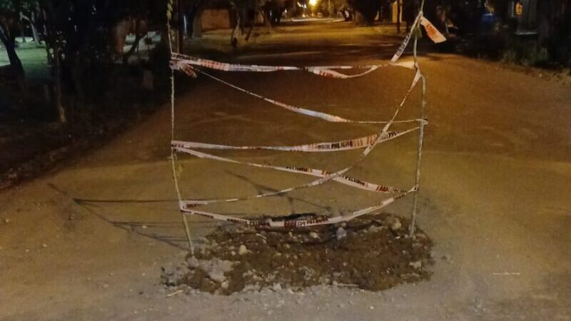Alerta por balizamiento deficiente en obras de empresas prestadoras de servicios