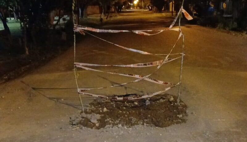 Alerta por balizamiento deficiente en obras de empresas prestadoras de servicios