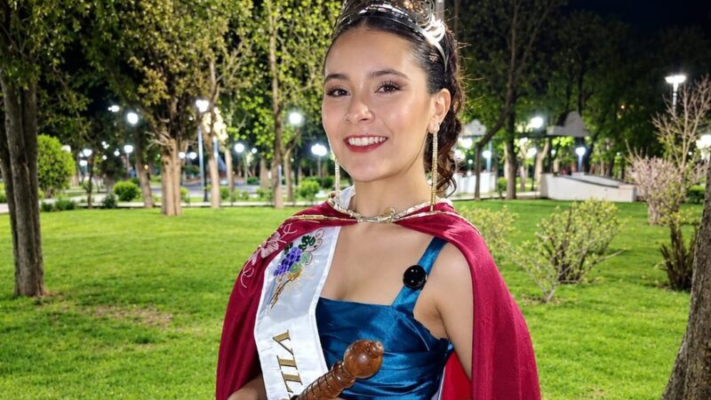 Valentina Abril Cobos Gómez nueva representante de la Villa 25 de Mayo