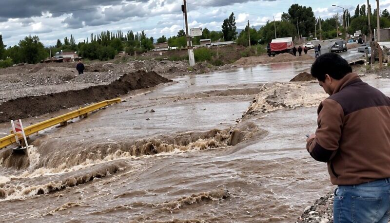 El paso de Pobre Diablo no registró daños estructurales y se podrá rehabilitar en el corto plazo