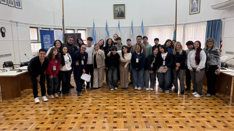 Finalizaron las capacitaciones del concejo deliberante estudiantil y ahora los chicos se preparan para el debate