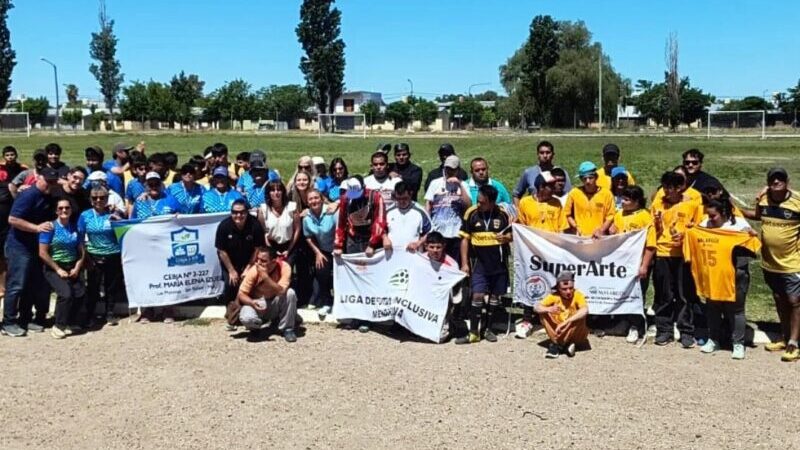Juegos, peña y fútbol para celebrar el mes de la inclusión en San Rafael.