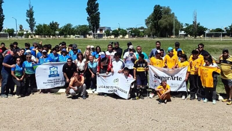Juegos, peña y fútbol para celebrar el mes de la inclusión en San Rafael.