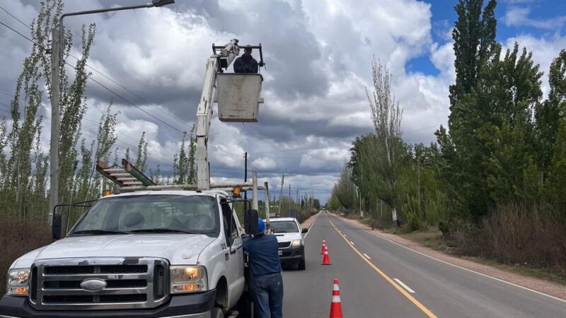 El municipio cotinúa con el plan de reconversión a Led en distritos