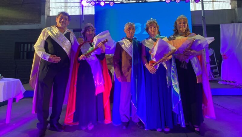 Omar Félix acompañó a los más de 1200 adultos mayores que participaron de la gran fiesta departamental en Huracán