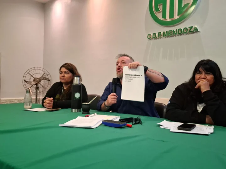 ATE Mendoza rechazó el nuevo régimen laboral de salud y declaró el estado de alerta