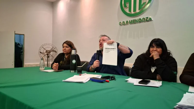 ATE Mendoza rechazó el nuevo régimen laboral de salud y declaró el estado de alerta