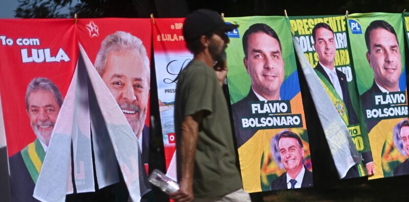 Sorpresa en Brasil: con el 90% de los votos escrutados, Flavio Bolsonaro supera a Lula da Silva por 4 puntos, pero habría balotaje