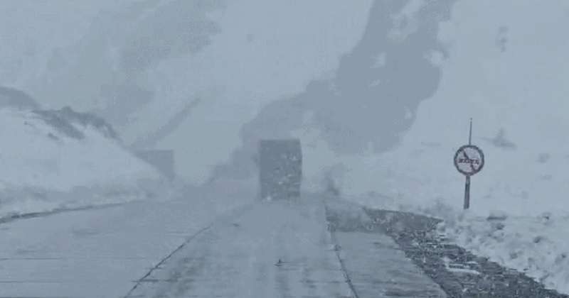 Intensa nevada obligó a cerrar el paso a Chile