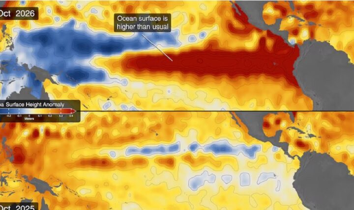 Los satélites de la NASA siguen el avance de El Niño: la señal clave en el océano que anticipa un impacto extremo en el clima