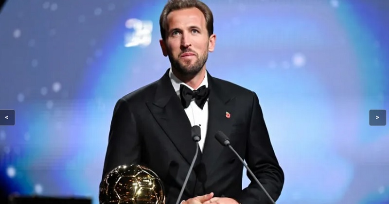Harry Kane ganó el Balón de Oro 2026